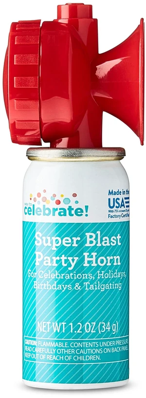 Super Blast Party Horn, 1.2 oz, by Way To Celebrate Super Blast Party Horn, 1.2 oz, by Way To Celebrate