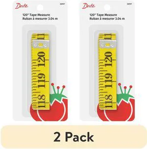 (2 pack) Dritz 120" Tape Measure (2 pack) Dritz 120" Tape Measure