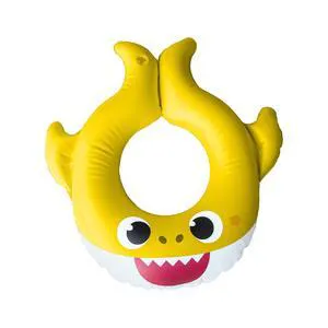 Pinkfong Baby Shark Split Ring Swim Float for Pool, Lake & Summer Water Play, Ages 2+ (Yellow) Pinkfong Baby Shark Split Ring Swim Float for Pool, Lake & Summer Water Play, Ages 2+ (Yellow)