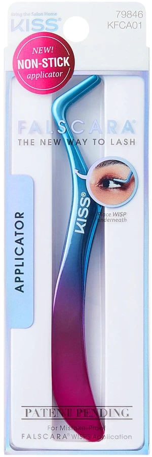 Kiss Falscara False Eyelash Applicator Tool for Individual Lashes, Ombre Chrome Kiss Falscara False Eyelash Applicator Tool for Individual Lashes, Ombre Chrome