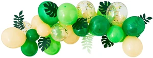 Multicolor Jungle Party Balloon Garland, 40 Pieces, by Way To Celebrate Multicolor Jungle Party Balloon Garland, 40 Pieces, by Way To Celebrate