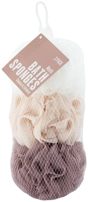 Equate Mesh Bath Sponges, Multicolor, 3 Count Equate Mesh Bath Sponges, Multicolor, 3 Count