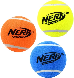Nerf Dog Toys Squeaky Tennis Ball Dog Toy, 2 inch, 3 Pack Nerf Dog Toys Squeaky Tennis Ball Dog Toy, 2 inch, 3 Pack