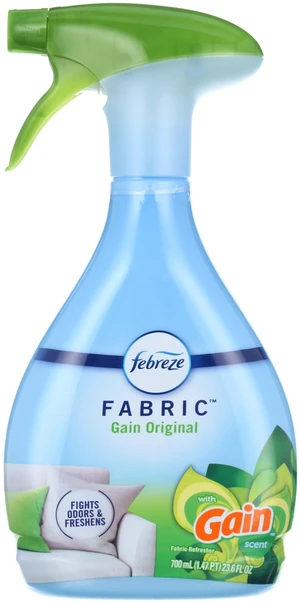 Febreze Fabric Spray Air Freshener, Odor-Fighting Fabric Refresher, Gain, 23.6 fl oz Febreze Fabric Spray Air Freshener, Odor-Fighting Fabric Refresher, Gain, 23.6 fl oz