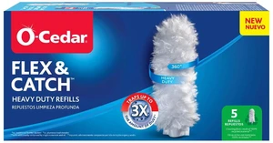 O-Cedar Flex & Catch Heavy Duty Dusting Mop Head Replacements, 5 Count O-Cedar Flex & Catch Heavy Duty Dusting Mop Head Replacements, 5 Count