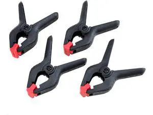 Hyper Tough 4 Piece 4 inch Spring Clamp Set Hyper Tough 4 Piece 4 inch Spring Clamp Set