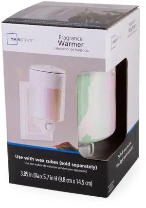 Mainstays Pluggable Wax Melt Warmer, Iridescent Mainstays Pluggable Wax Melt Warmer, Iridescent