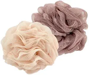 Jumbo Mesh Bath Sponges, 2 Count, Color May Vary Jumbo Mesh Bath Sponges, 2 Count, Color May Vary
