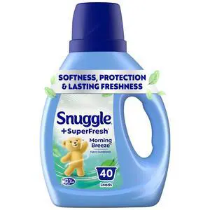 Snuggle SuperFresh Liquid Fabric Softener, Odor Eliminating, Morning Breeze, 40 Loads Snuggle SuperFresh Liquid Fabric Softener, Odor Eliminating, Morning Breeze, 40 Loads