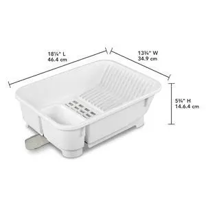 Mainstays Kitchen Sink Organizer Set with Self-Draining Caddy, Soap Dispenser, Sponge Holder and Retractable Spout for Sink Storage, White Mainstays Kitchen Sink Organizer Set with Self-Draining Caddy, Soap Dispenser, Sponge Holder and Retractable Spout for Sink Storage, White