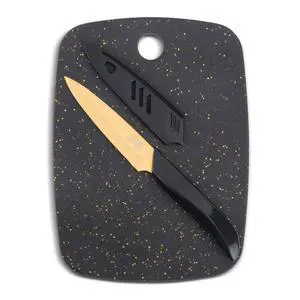 Thyme & Table Bar Board with Knife, 2-Piece Set Thyme & Table Bar Board with Knife, 2-Piece Set