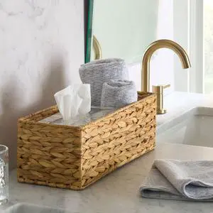 Better Homes & Gardens Brown Hyacinth Organizer Basket Better Homes & Gardens Brown Hyacinth Organizer Basket