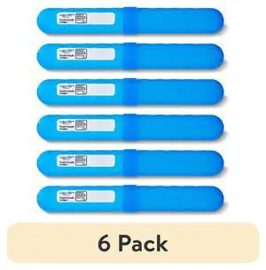 (6 pack) Equate Plastic Toothbrush Holder, Color May Vary (6 pack) Equate Plastic Toothbrush Holder, Color May Vary