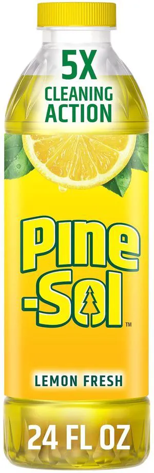 Pine-Sol Multi-Surface Floor Cleaner, Lemon Fresh, 24 Fluid Ounces Pine-Sol Multi-Surface Floor Cleaner, Lemon Fresh, 24 Fluid Ounces