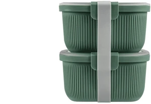 Mainstays Plastic Bento Snack Container, 19oz, Rectangular, Green Mainstays Plastic Bento Snack Container, 19oz, Rectangular, Green