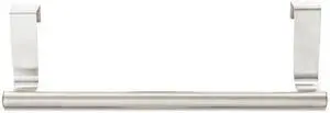 Mainstays Stainless Steel Over the Cabinet Towel Holder, 9 Inch Mainstays Stainless Steel Over the Cabinet Towel Holder, 9 Inch