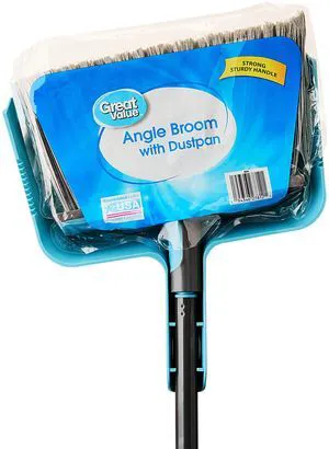 Great Value Angle Broom and Dustpan Set Great Value Angle Broom and Dustpan Set
