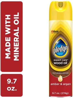 Pledge Amber and Argan Scent Furniture Polish Spray, 9.7 oz Pledge Amber and Argan Scent Furniture Polish Spray, 9.7 oz