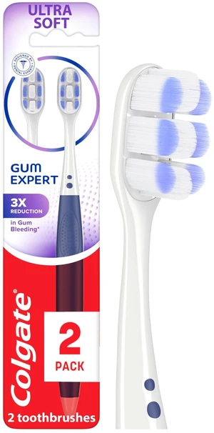 Colgate Gum Expert Adult Manual Gum Toothbrush Ultra Soft 2 Pack Colgate Gum Expert Adult Manual Gum Toothbrush Ultra Soft 2 Pack