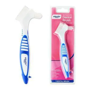 Equate Non-Intent BPA Dental Brush for Dentures, Night Protectors, Retainers and Mouth Guards Equate Non-Intent BPA Dental Brush for Dentures, Night Protectors, Retainers and Mouth Guards