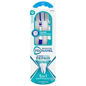 Sensodyne Pronamel Intensive Enamel Repair Soft Toothbrush, 2 Pack, for Adults Sensodyne Pronamel Intensive Enamel Repair Soft Toothbrush, 2 Pack, for Adults