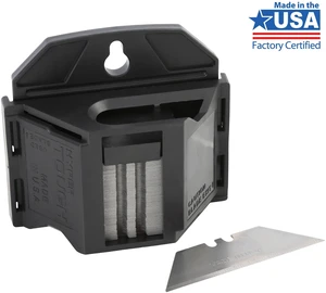 Hyper Tough 50-Pack Utility Knife Blades with Dispenser Hyper Tough 50-Pack Utility Knife Blades with Dispenser