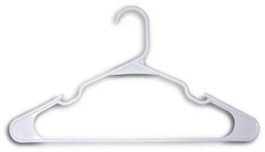 ClosetSelect Super Heavy Weight Hanger, White, 24Count ClosetSelect Super Heavy Weight Hanger, White, 24Count