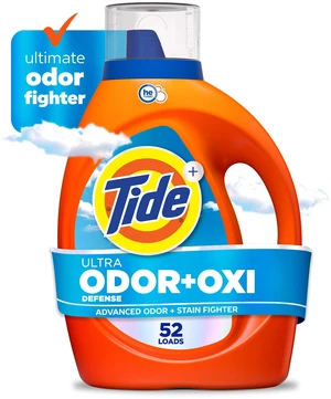 Tide Ultra Odor Defense Plus Oxi Liquid Laundry Detergent, 73 fl oz, 52 Loads Tide Ultra Odor Defense Plus Oxi Liquid Laundry Detergent, 73 fl oz, 52 Loads