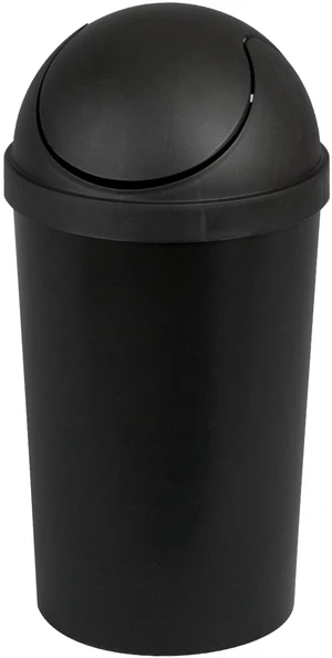 Sterilite 3 Gallon Plastic Small Bathroom Trash Can with Swing Top Lid, Black Sterilite 3 Gallon Plastic Small Bathroom Trash Can with Swing Top Lid, Black