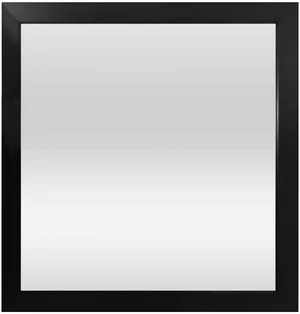 16in x 16in Mainstays Black Framed Wall Mirror 16in x 16in Mainstays Black Framed Wall Mirror