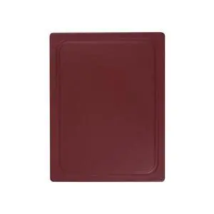 Dexas 10 x 13 Poly Cutting Board with Juice Well, Merlot Dexas 10 x 13 Poly Cutting Board with Juice Well, Merlot