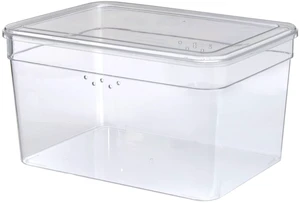 Mainstays Extra Tall Clear Glossy Plastic Shoe Box with Lid Mainstays Extra Tall Clear Glossy Plastic Shoe Box with Lid
