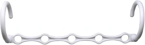 Mainstays Space Saving Cascading Foldable Non-Slip Plastic Clothing Hanger, 10 Pack, White Mainstays Space Saving Cascading Foldable Non-Slip Plastic Clothing Hanger, 10 Pack, White