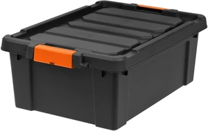 IRIS 12Gal. Heavy Duty Plastic Storage Bins with Lids, Latching Totes IRIS 12Gal. Heavy Duty Plastic Storage Bins with Lids, Latching Totes