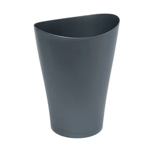 Rubbermaid SpaWorks 2.25 Gallon Plastic Round Open Top Bathroom Trash Can, No Lid, Black Rubbermaid SpaWorks 2.25 Gallon Plastic Round Open Top Bathroom Trash Can, No Lid, Black