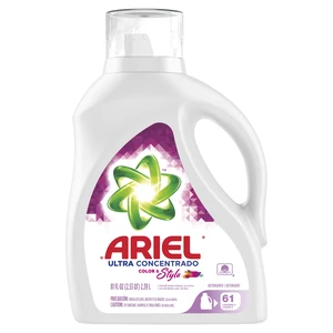 Ariel Liquid Laundry Detergent, Ultra Concentrated, 81fl oz, 61 Loads Ariel Liquid Laundry Detergent, Ultra Concentrated, 81fl oz, 61 Loads