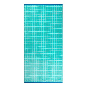 Mainstays Summer Vibes Beach Towel 72 x 36 in, Cotton-Blend, Checkered Teal Mainstays Summer Vibes Beach Towel 72 x 36 in, Cotton-Blend, Checkered Teal