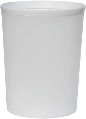 Mainstays Frosted White Plastic Wastebasket, 2.1gal Mainstays Frosted White Plastic Wastebasket, 2.1gal