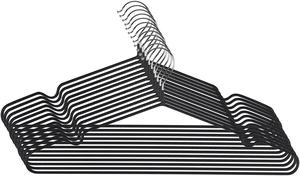 Simplify 12 Pack Metal Hangers Black Simplify 12 Pack Metal Hangers Black
