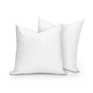 Martex 2-Pack 16x16 Decorative White Pillow Inserts, Soft & Supportive Martex 2-Pack 16x16 Decorative White Pillow Inserts, Soft & Supportive
