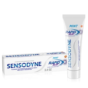Sensodyne Rapid Relief Sensitive Toothpaste Mint 3.4 Oz for Adults Sensodyne Rapid Relief Sensitive Toothpaste Mint 3.4 Oz for Adults
