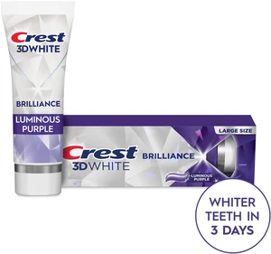 Crest 3D White Brilliance Luminous Purple Whitening Toothpaste, 4.6oz Crest 3D White Brilliance Luminous Purple Whitening Toothpaste, 4.6oz