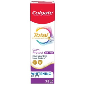 Colgate Total Active Prevention Gum Protect Whitening Toothpaste, Fresh Mint, 3.8 oz, 3 Pack Colgate Total Active Prevention Gum Protect Whitening Toothpaste, Fresh Mint, 3.8 oz, 3 Pack