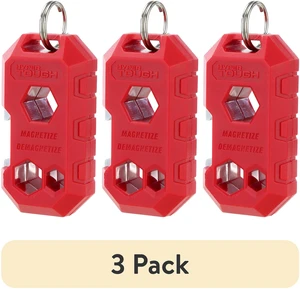 Hyper Tough Multifunction Magnetizer/Demagnetizer Tool (3 Pack) with Ceramic Magnet Hyper Tough Multifunction Magnetizer/Demagnetizer Tool (3 Pack) with Ceramic Magnet