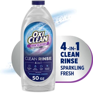 OxiClean Odor Blasters Fabric Rinse, 4-in-1 Clean Rinse, 50 fl oz, Sparkling Fresh Scent OxiClean Odor Blasters Fabric Rinse, 4-in-1 Clean Rinse, 50 fl oz, Sparkling Fresh Scent