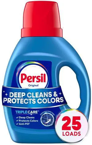 Persil Deep Clean Liquid Laundry Detergent, Original, 34 fl oz, 25 loads Persil Deep Clean Liquid Laundry Detergent, Original, 34 fl oz, 25 loads