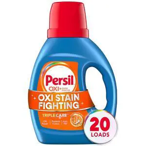 Persil Advanced Clean Oxi+Odor Fighter Liquid Laundry Detergent, 34 fl oz, 20 Loads Persil Advanced Clean Oxi+Odor Fighter Liquid Laundry Detergent, 34 fl oz, 20 Loads