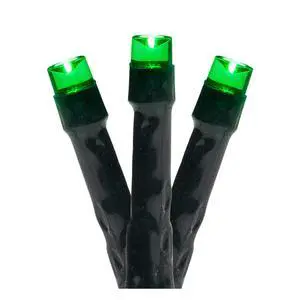 Northlight LED Wide Angle Christmas Lights - Green - 9.5' Green Wire - 20ct Northlight LED Wide Angle Christmas Lights - Green - 9.5' Green Wire - 20ct
