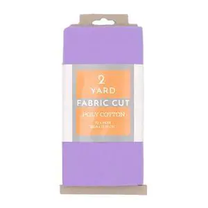 Shason Textile 2 Yard Cut Poly Cotton Fabric, Lavander, 44" Wide for Craft & Quilting Projects Shason Textile 2 Yard Cut Poly Cotton Fabric, Lavander, 44" Wide for Craft & Quilting Projects