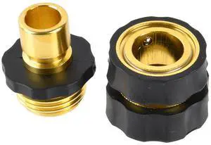 Expert Gardener Aluminum Quick Hose Connector Set Expert Gardener Aluminum Quick Hose Connector Set